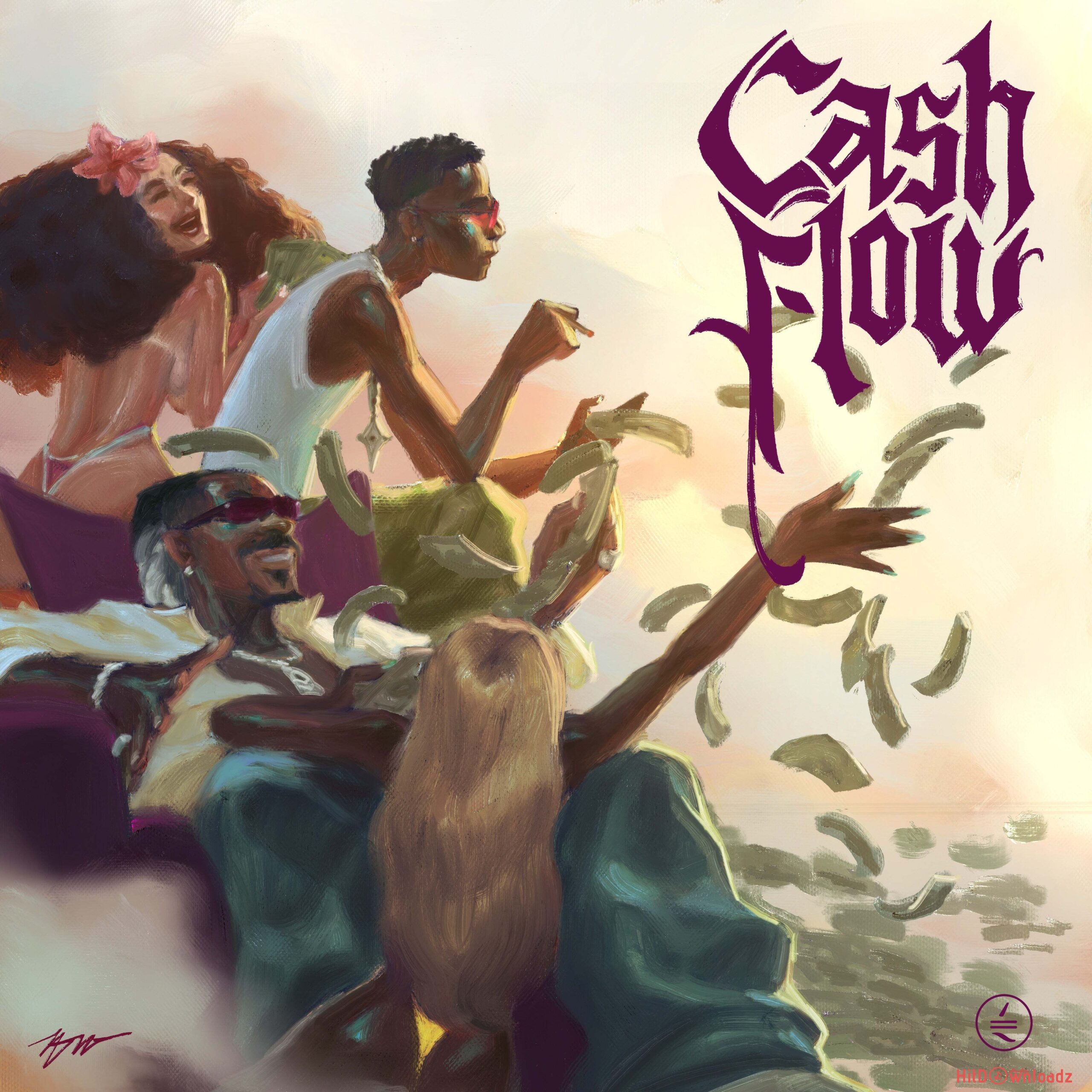 Young Jonn – Cash Flow ft. Wizkid Cover Art