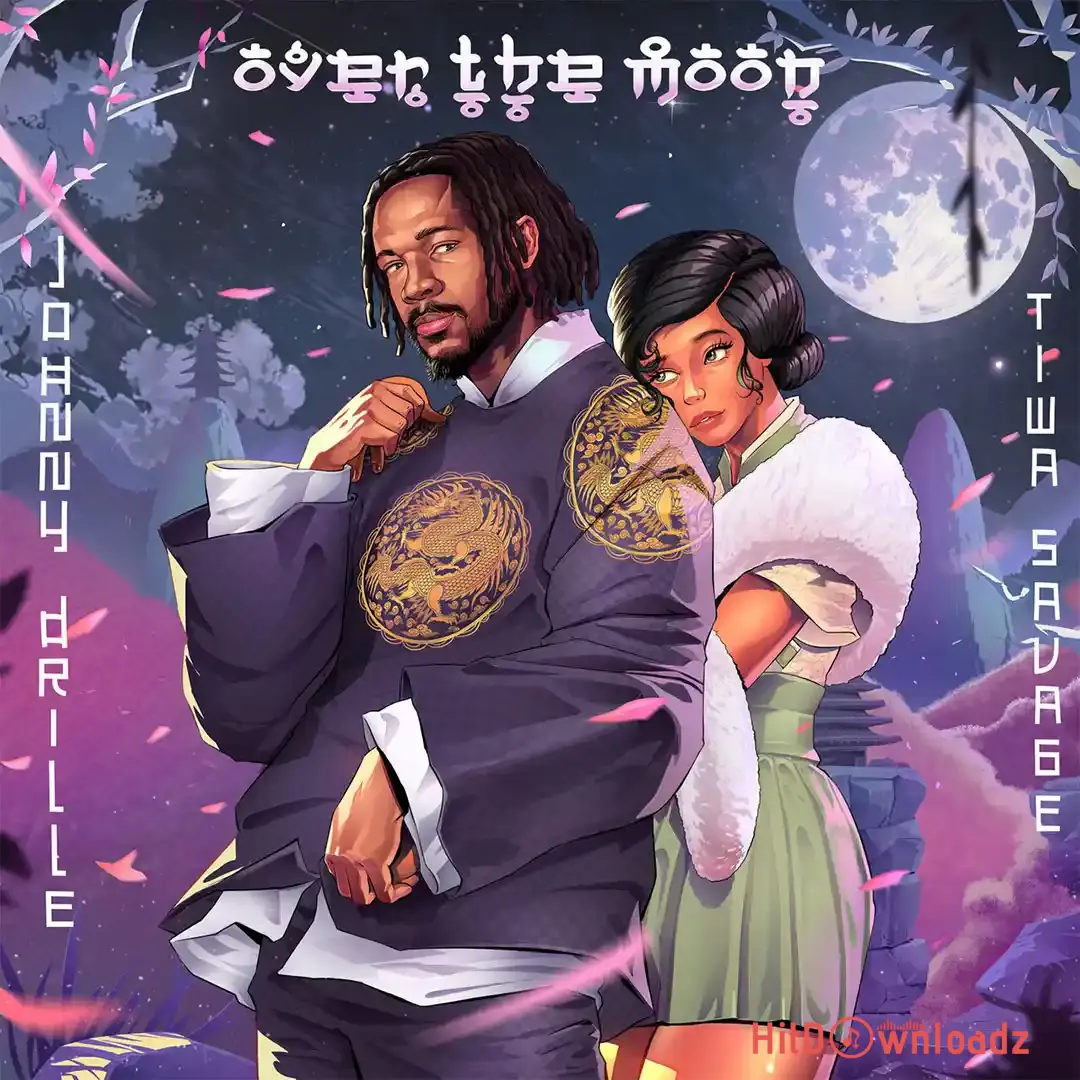 Johnny Drille - Over The Moon ft. Tiwa Savage Cover Art