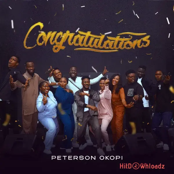 Peterson Okopi - Congratulations Cover Art