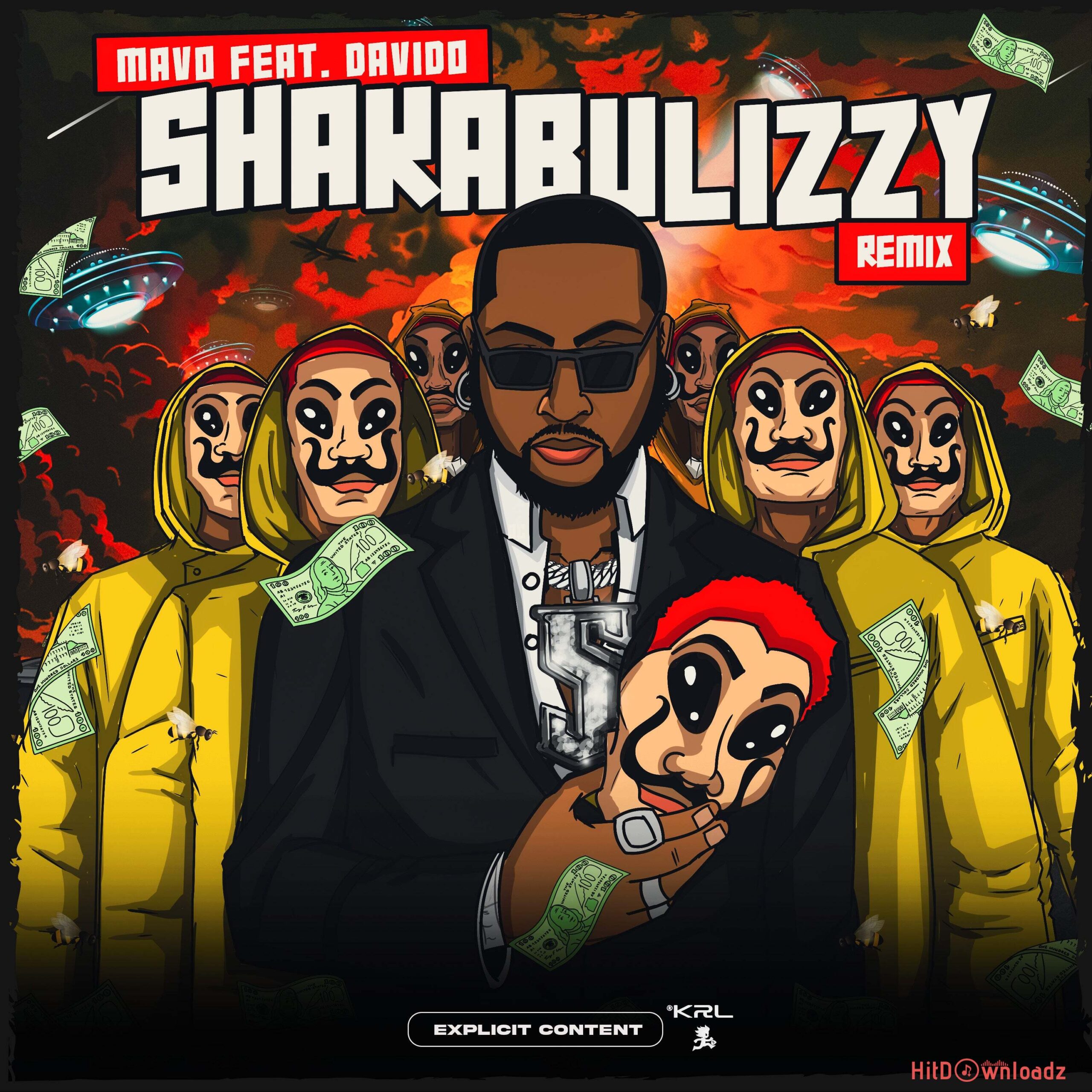 Mavo – Shakabulizzy (Remix) ft. Davido Cover Art