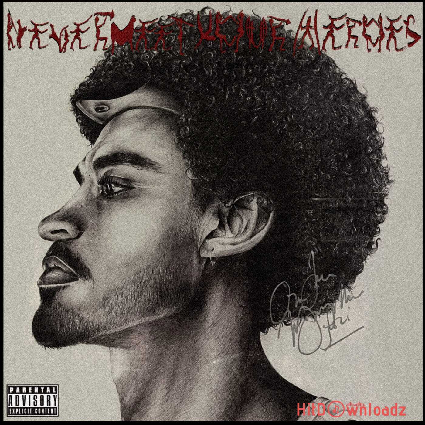 Shane Eagle – Never Meet Your Heroes Album Cover Art
