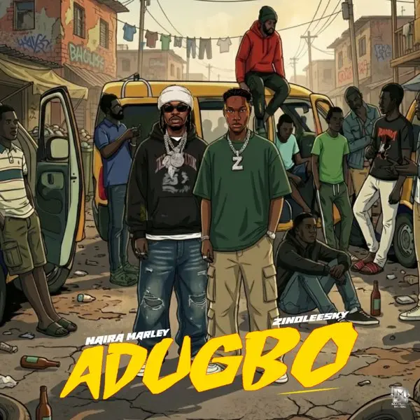 Naira Marley - Adugbo ft. Zinoleesky Cover Art