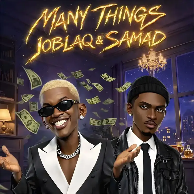Jo Blaq - Many Things ft. Samad Cover Art