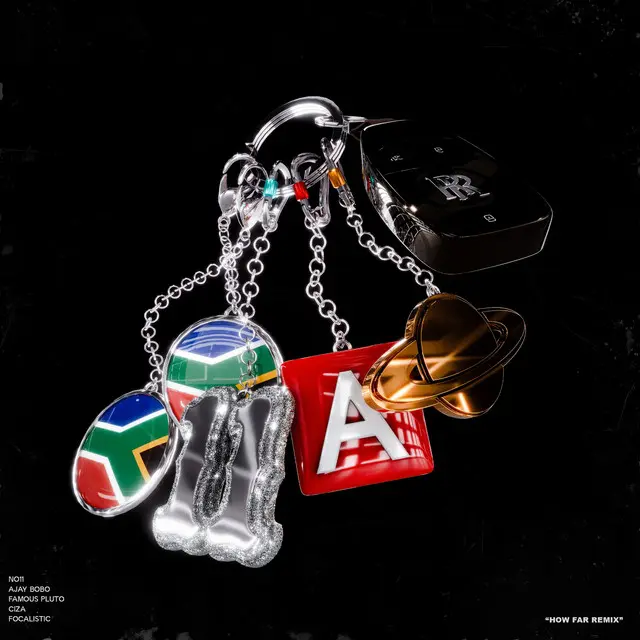 NO11 - How Far (Remix) ft. Ayjay Bobo, Famous Pluto, Ciza, Focalistic Cover Art