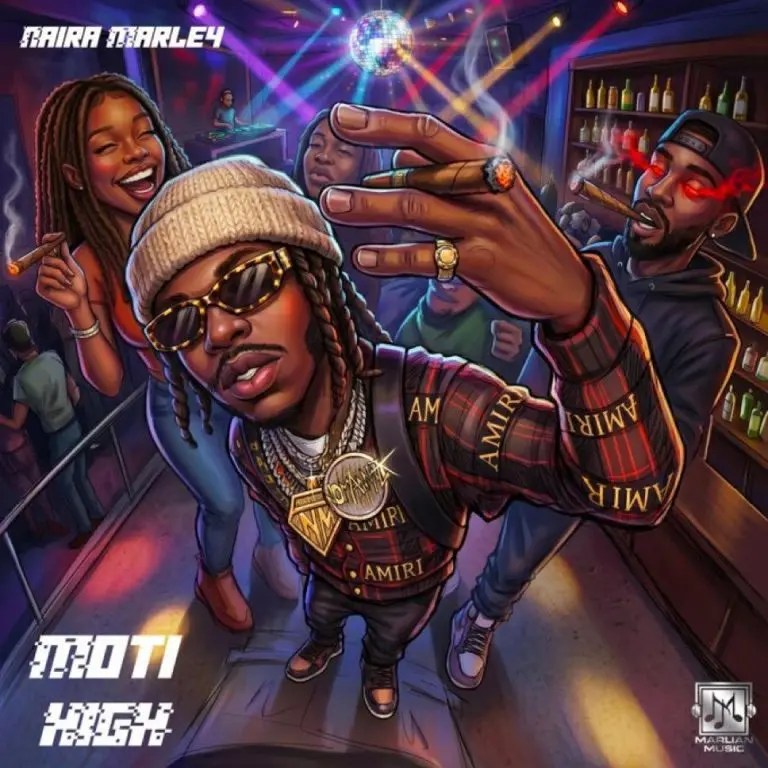 Naira Marley - Moti High Cover Art